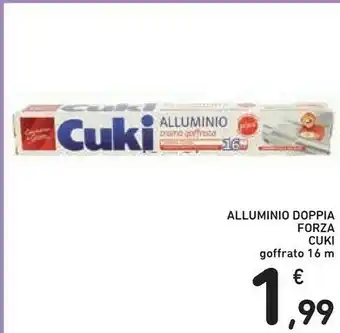 Conad Cuki Alluminio Doppia Forza offerta