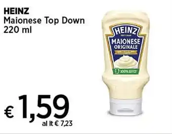 Coop HEINZ Maionese Top Down 220 ml offerta