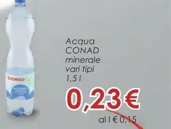 Conad Conad - Acqua Minerale Naturale 1500 G(ml) offerta