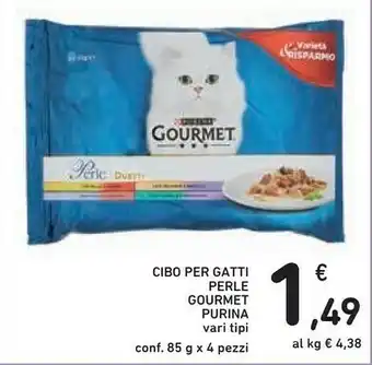 Conad Purina Gourmet Perle Cibo Per Gatti 85g offerta