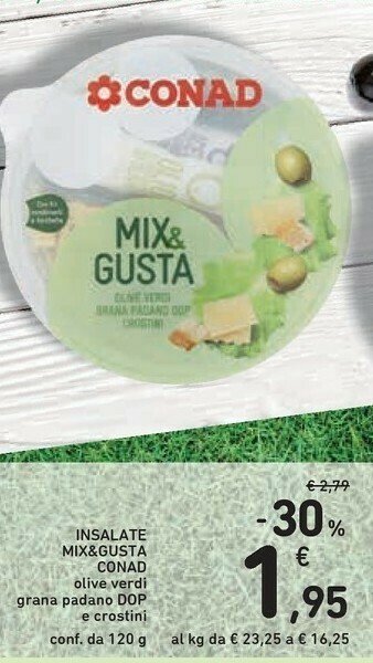 Conad Conad Insalate Mix & Gusta offerta
