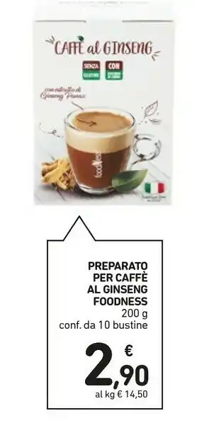 Conad Foodness Preparato Per Caffe Al Ginseng offerta