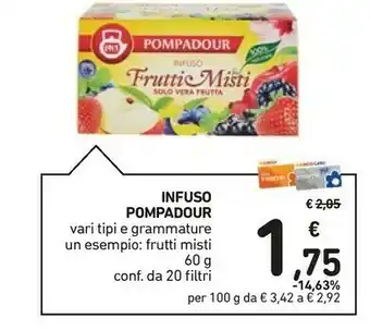 Conad Pompadour Tisane offerta