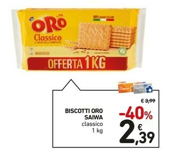 Conad Saiwa Oro Classico Maxi Offerta 1000 G(ml) offerta