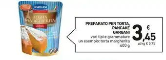 Conad Gargani Torta Margherita 600 G(ml) offerta