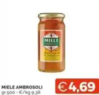 Mercatò Miele ambrosoli offerta