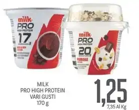 Supermercati Piccolo Milk pro high protein offerta