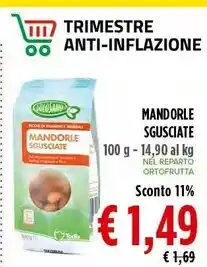 Todis Solosano mandorle sgusciate offerta