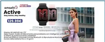 Euronics Amazfit active offerta