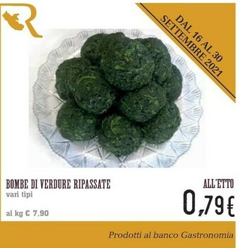 Conad Bombe Di Verdure Ripassate offerta