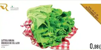 Conad Lattuga Romana Consorzio Ori Del Lazio offerta