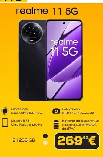 Euronics Realme 11 5g offerta
