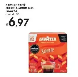 Bennet Lavazza capsule caffè suerte a modo mio offerta