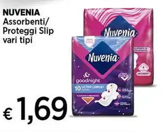 Coop NUVENIA Assorbenti/ Proteggi Slip vari tipi offerta