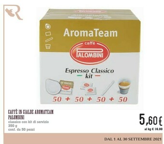 Conad Palombini Caffe In Cialde Aromatem offerta
