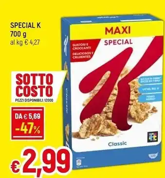 Famila Kelloggs special k offerta