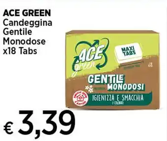 Coop ACE GREEN Candeggina Gentile Monodose x18 Tabs offerta