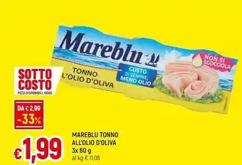Famila Mareblu tonno all'olio d'oliva offerta