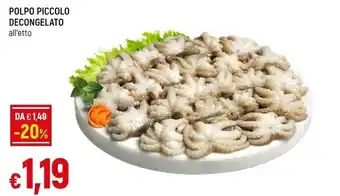 Famila Polpo piccolo decongelato offerta