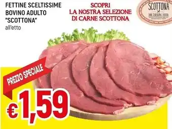 Famila Fettine sceltissime bovino adulto scottona offerta