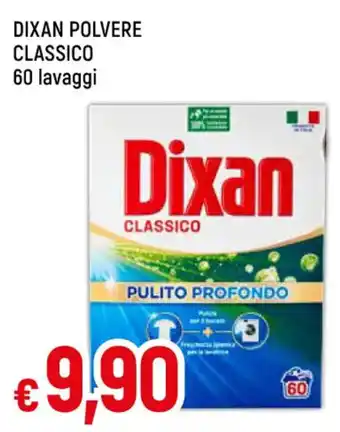 Famila Superstore DIXAN POLVERE CLASSICO 60 lavaggi offerta