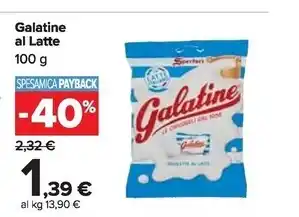 Carrefour Market Galatine al latte offerta