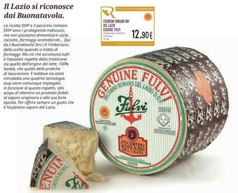 Conad Conad Genuine Fulvi Pecorino Romano DOP Del Lazio offerta