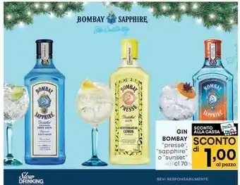 Pam Bombay sapphire gin offerta