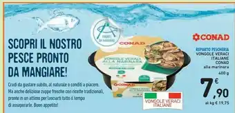 Conad Conad Reparto Pescheria Vongole Veraci Italiane offerta