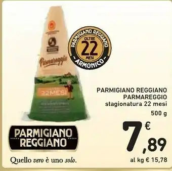 Conad Parmareggio Parmigiano Reggiano 22 Mesi 500 G(ml) offerta