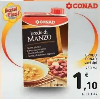 Conad Brodo Di Manzo offerta