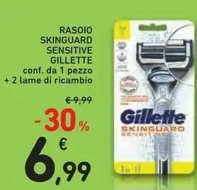 Conad Gillette Rasoio Skinguard Sensitive offerta
