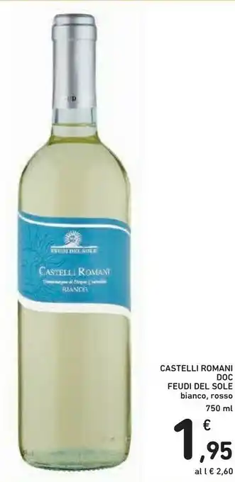 Conad Feudi del Sole - Castelli Romani Bianco 750 g(ml) offerta