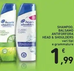 Conad Head & Shoulders Shampoo , Balsamo Antiforfora offerta