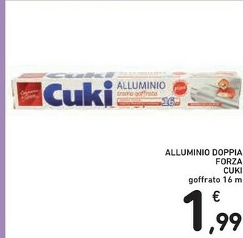 Conad Cuki Alluminio Doppia Forza offerta