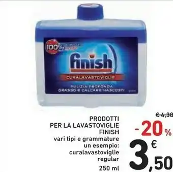 Conad Finish Prodotti Per La Lavastoviglie offerta