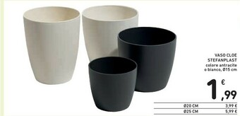 Conad Stefanplast Vaso Cloe offerta
