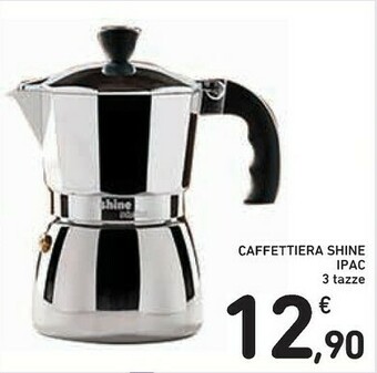 Conad Ipac Caffettiera Shine offerta