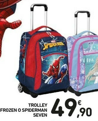 Conad Conad Trolley Frozen O Spiderman offerta