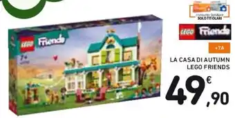 Conad LA CASA DI AUTUMN LEGO FRIENDS offerta