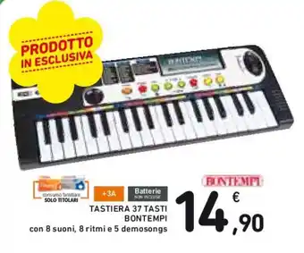 TASTIERA 37 TASTI BONTEMPI
