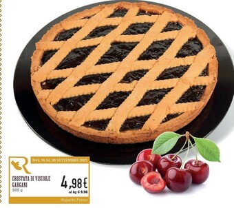 Conad Gargani Crostata Di Visciole offerta