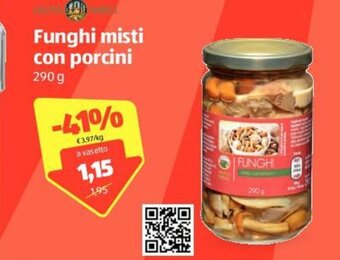 ALDI Funghi Misti Con Porcini 290 g offerta