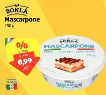 ALDI Bonlà Mascarpone 250 g offerta