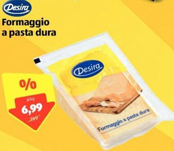 ALDI Desira Formaggio a Pasta Dura offerta