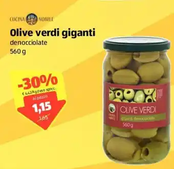ALDI Olive Verdi Gigante Denocciolate 560 g offerta