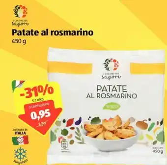 ALDI Sapore Patate Al Rosmarino 450 g offerta