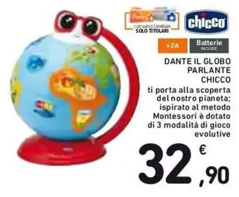 DANTE IL GLOBO PARLANTE CHICCO
