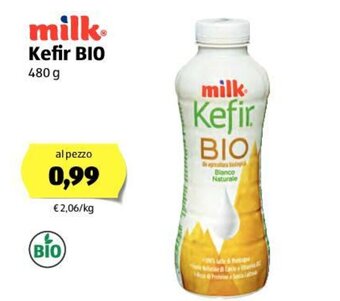 ALDI Milk Kefir Bio 480 g offerta