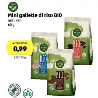ALDI Mini Gallette Di Riso Bio 60 g offerta